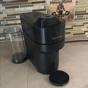 Nespresso Matte Black Coffee Maker